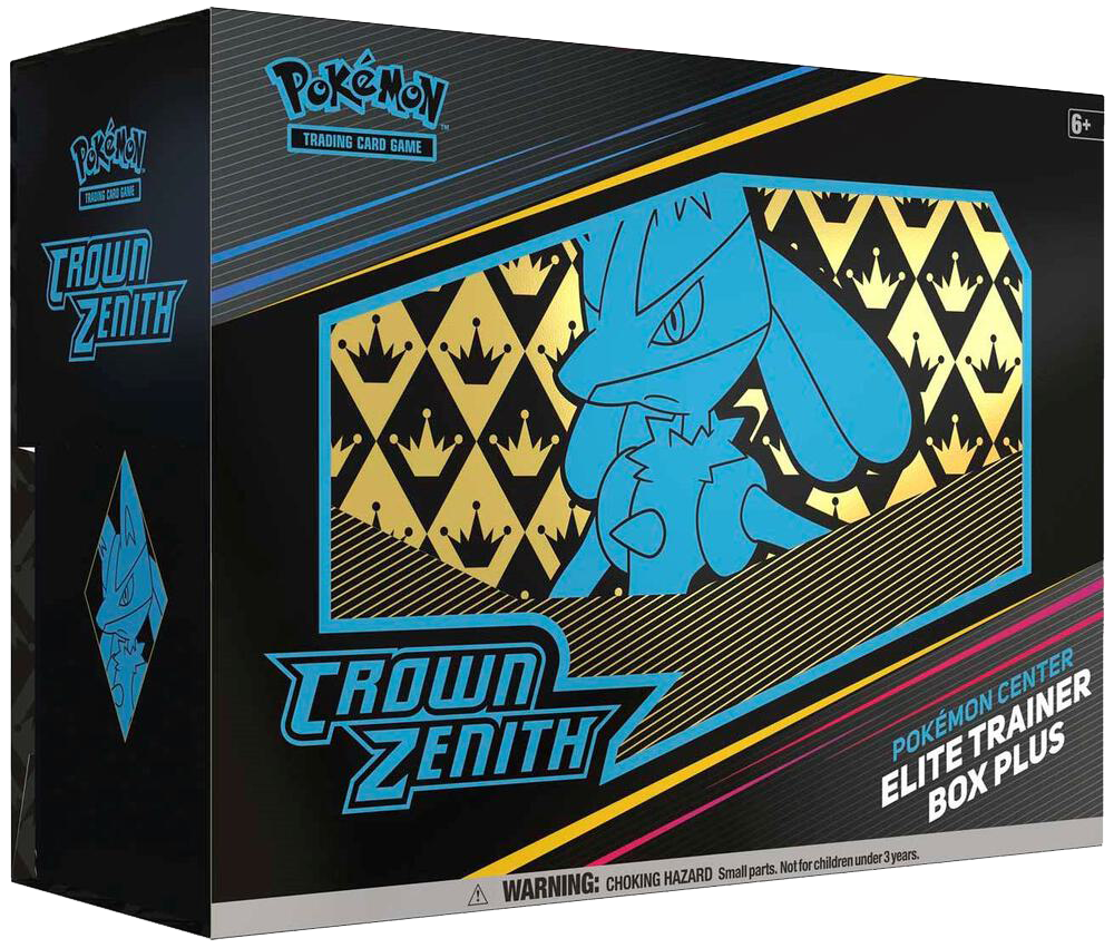 Crown Zenith Pokemon Center Elite Trainer Box