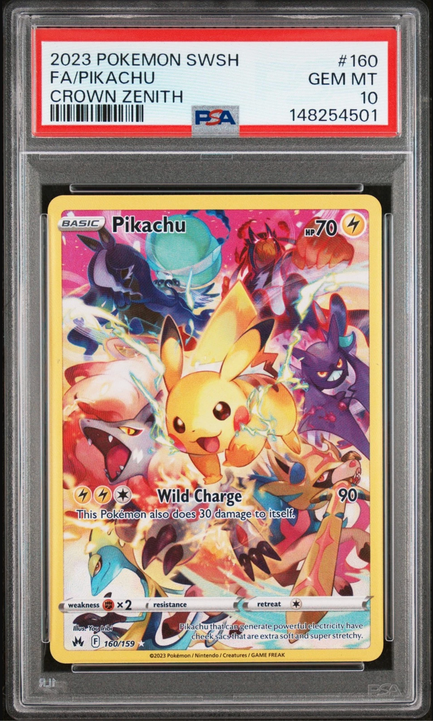 Pikachu (Secret) - PSA 10